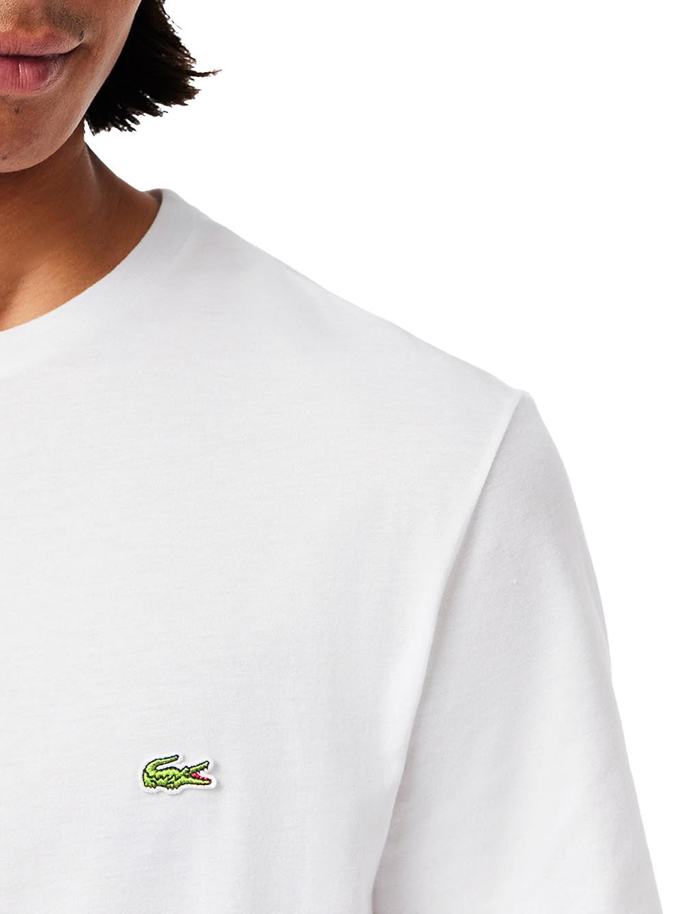 Lacoste T-shirt Uomo Th6709 Bianco