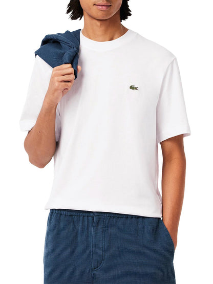 Lacoste T-shirt Uomo Th7318 Bianco