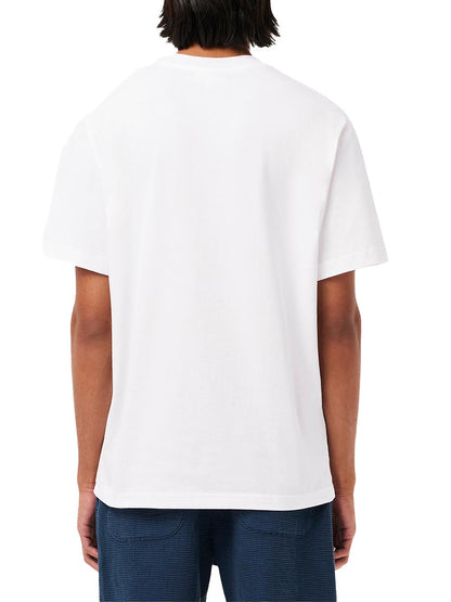 Lacoste T-shirt Uomo Th7318 Bianco