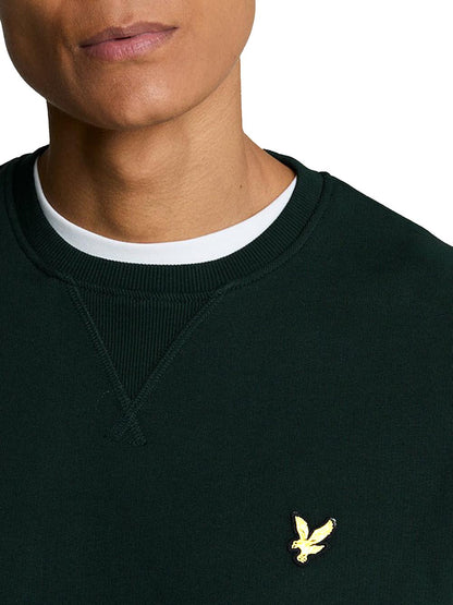 Lyle & Scott Felpa Uomo Ml424vog Verde scuro