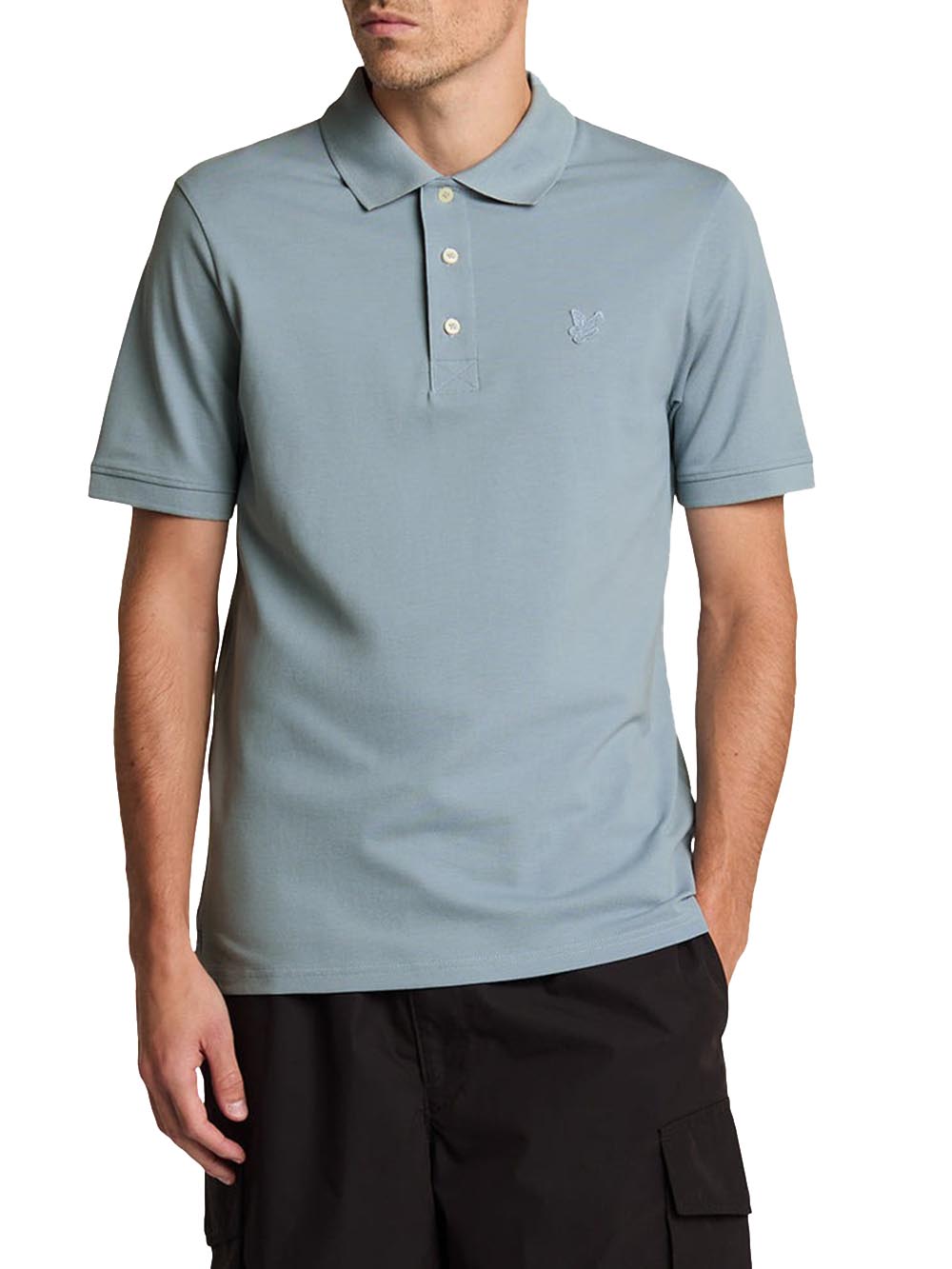 Lyle & Scott Polo Uomo Sp2255ton Celeste