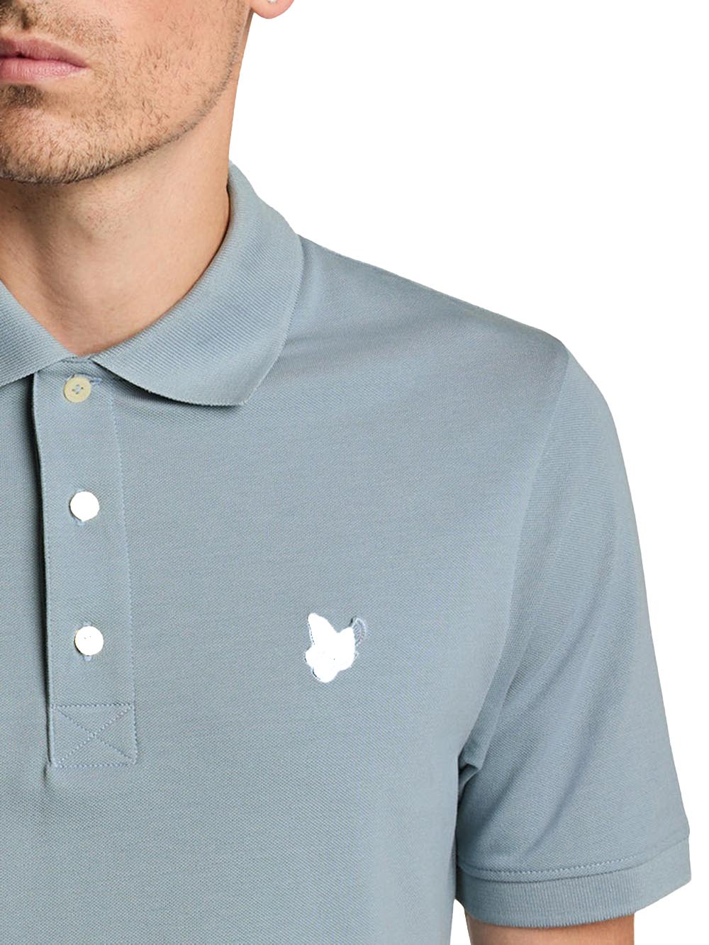 Lyle & Scott Polo Uomo Sp2255ton Celeste