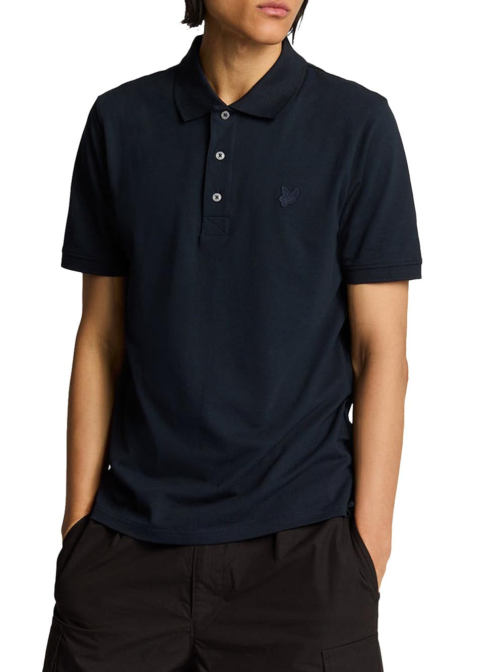 Lyle & Scott Polo Uomo Sp2255ton Blu scuro