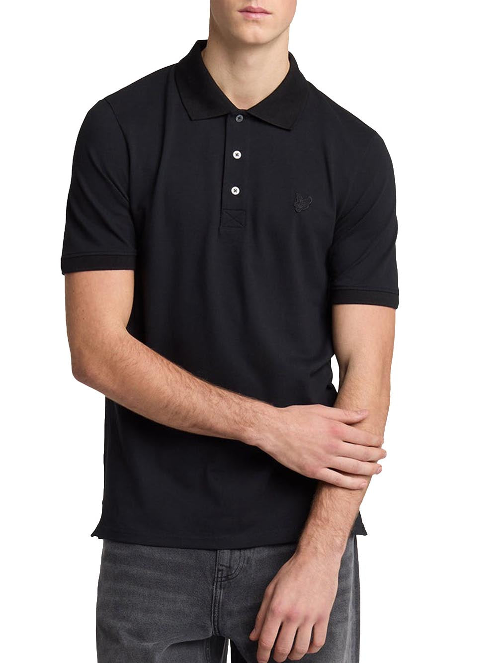 Lyle & Scott Polo Uomo Sp2255ton Nero