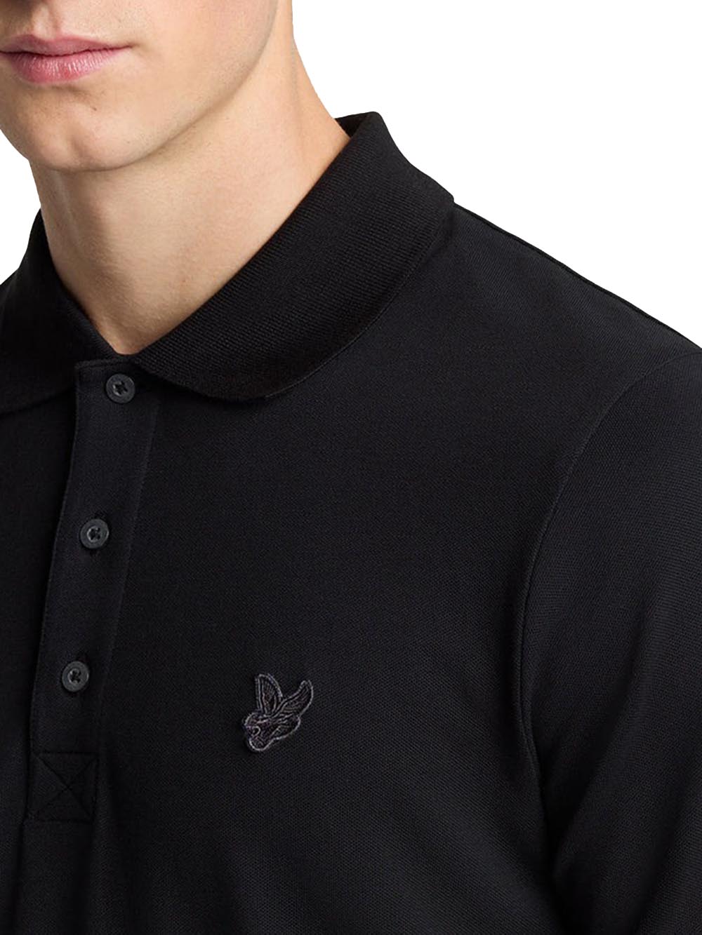 Lyle & Scott Polo Uomo Sp2255ton Nero