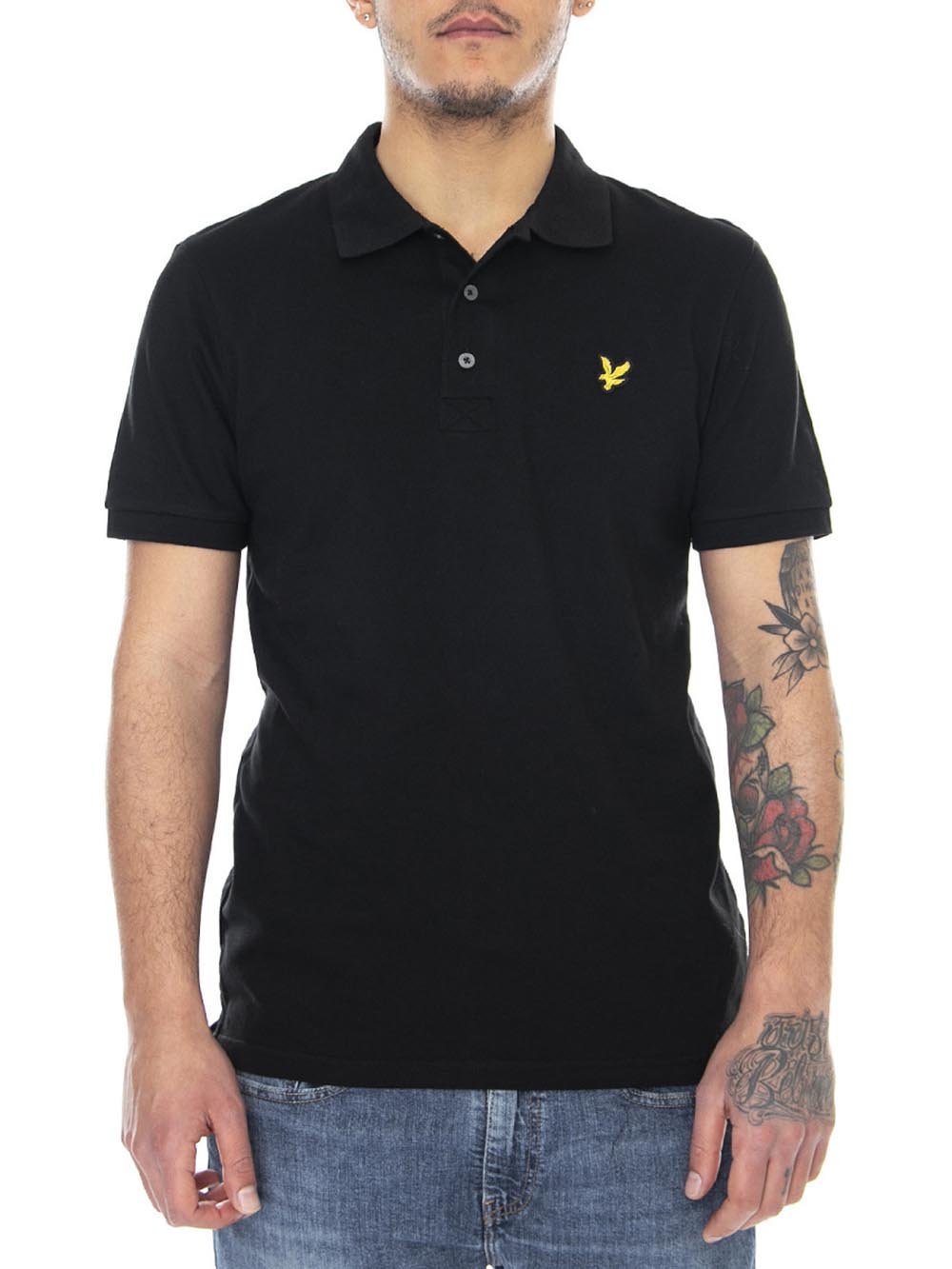 Lyle & Scott Polo Uomo Sp400vog Nero