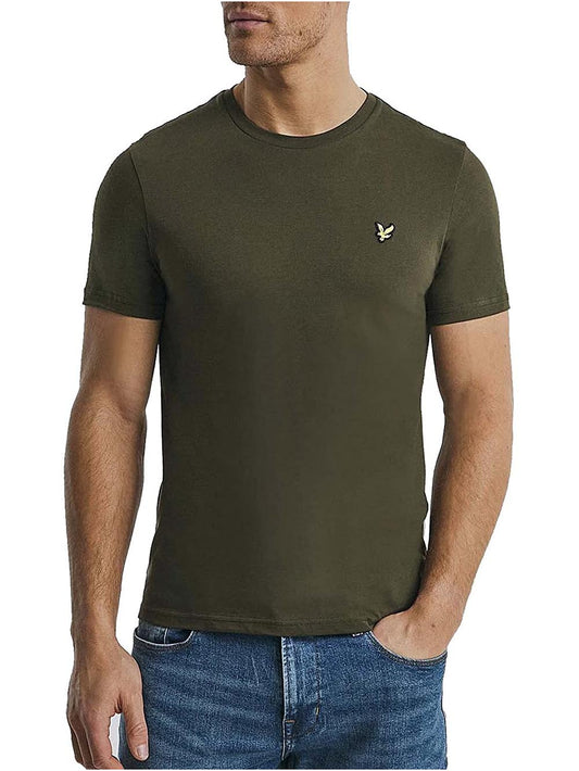 Lyle & Scott T-shirt Uomo Ts400vog Verde oliva