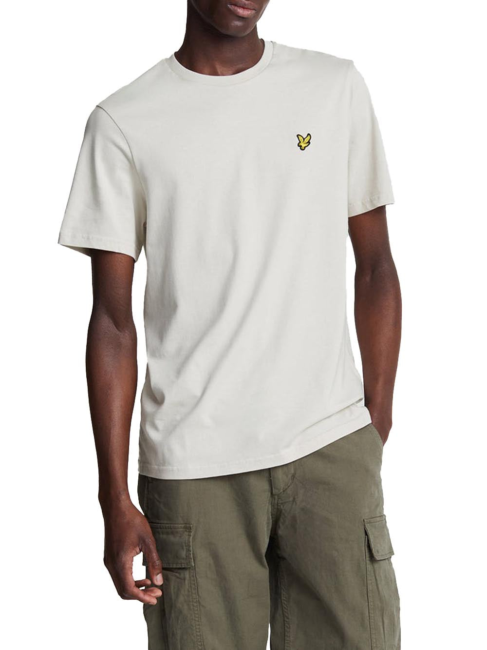 Lyle & Scott T-shirt Uomo Ts400vog Ecru