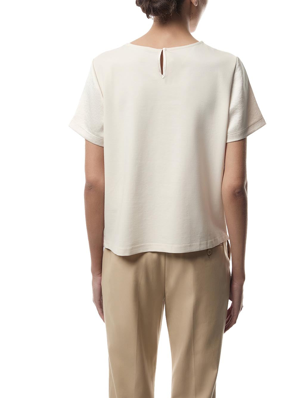 Max Mara Weekend Blusa Donna Amburgo 2515941051600 Avorio