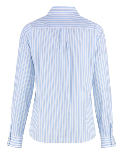 Max Mara Weekend Camicia Donna Bahamas 2515111081600 Bianco/celeste