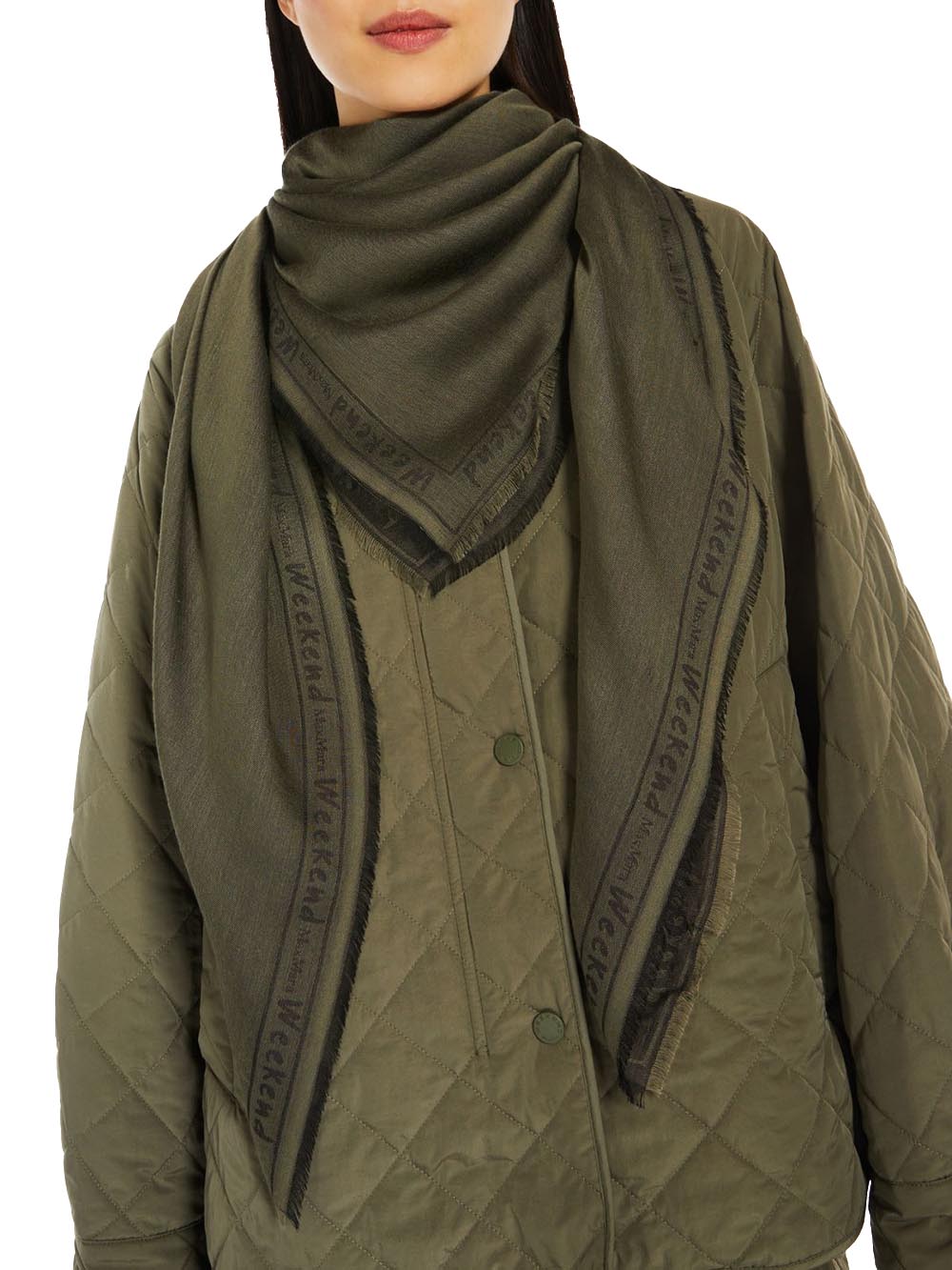 Max Mara Weekend Foulard Donna Teulada 2515541054600 Verde