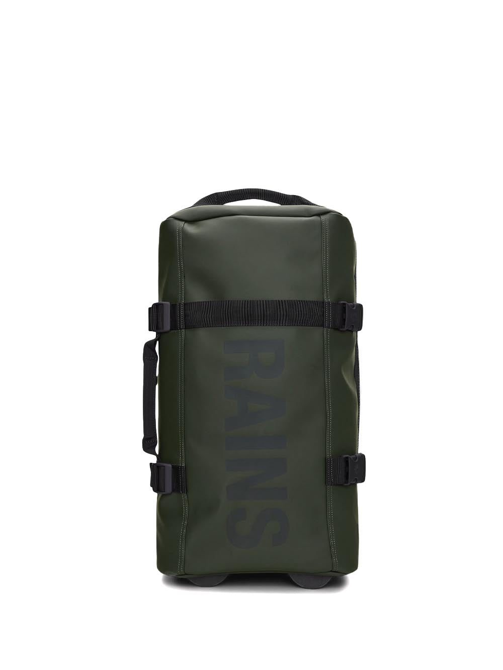 Rains Trolley Unisex Texel Cabin Bag W3 13460 Verde