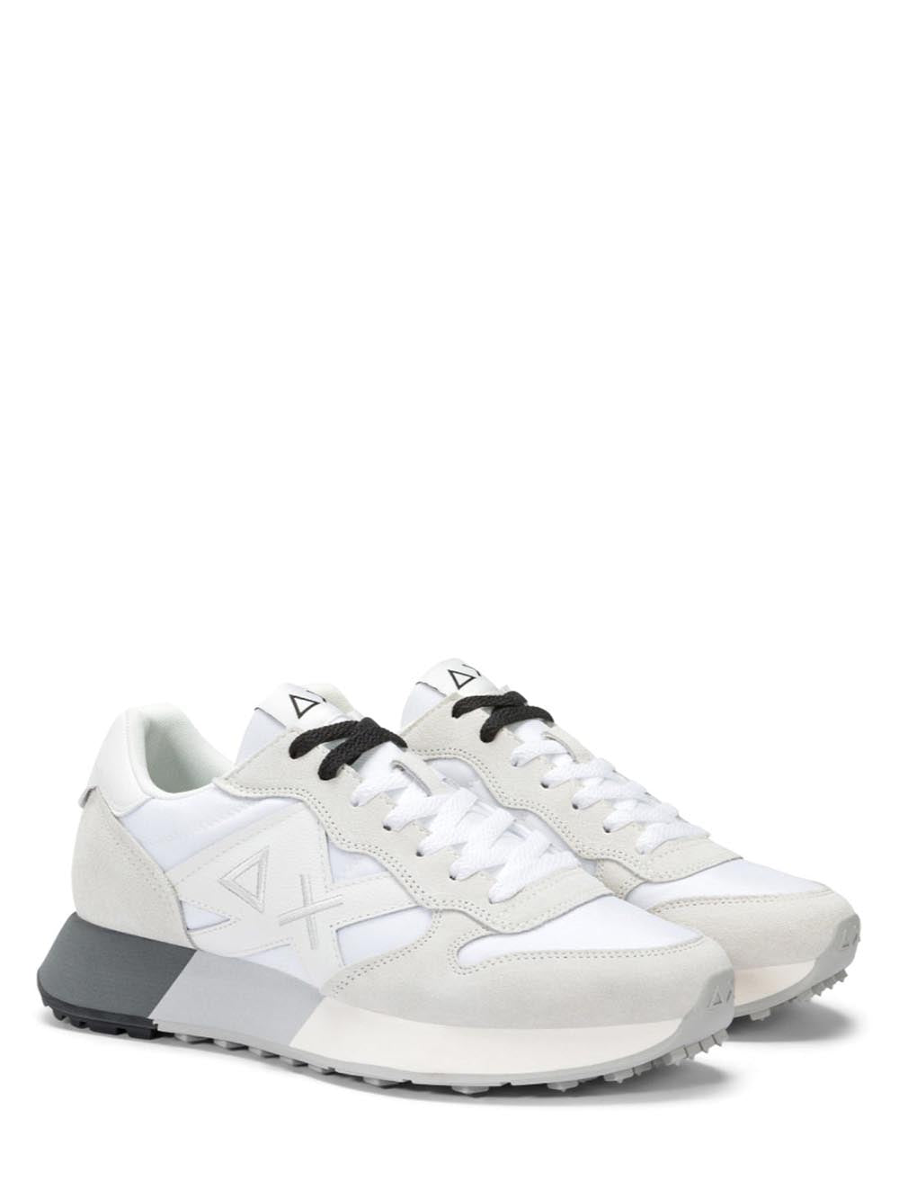 SUN68 Sneaker Uomo Z35112 Jaki 2.0 Bicolor Bianco