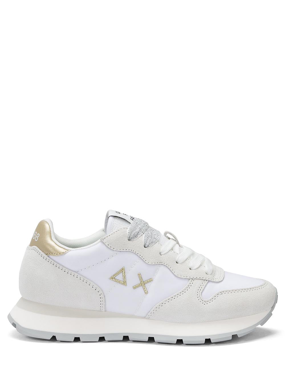 SUN68 Sneaker Donna Z35202 Ally Gold Silver Bianco