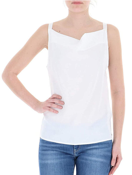 Armani Exchange Top Donna Bianco