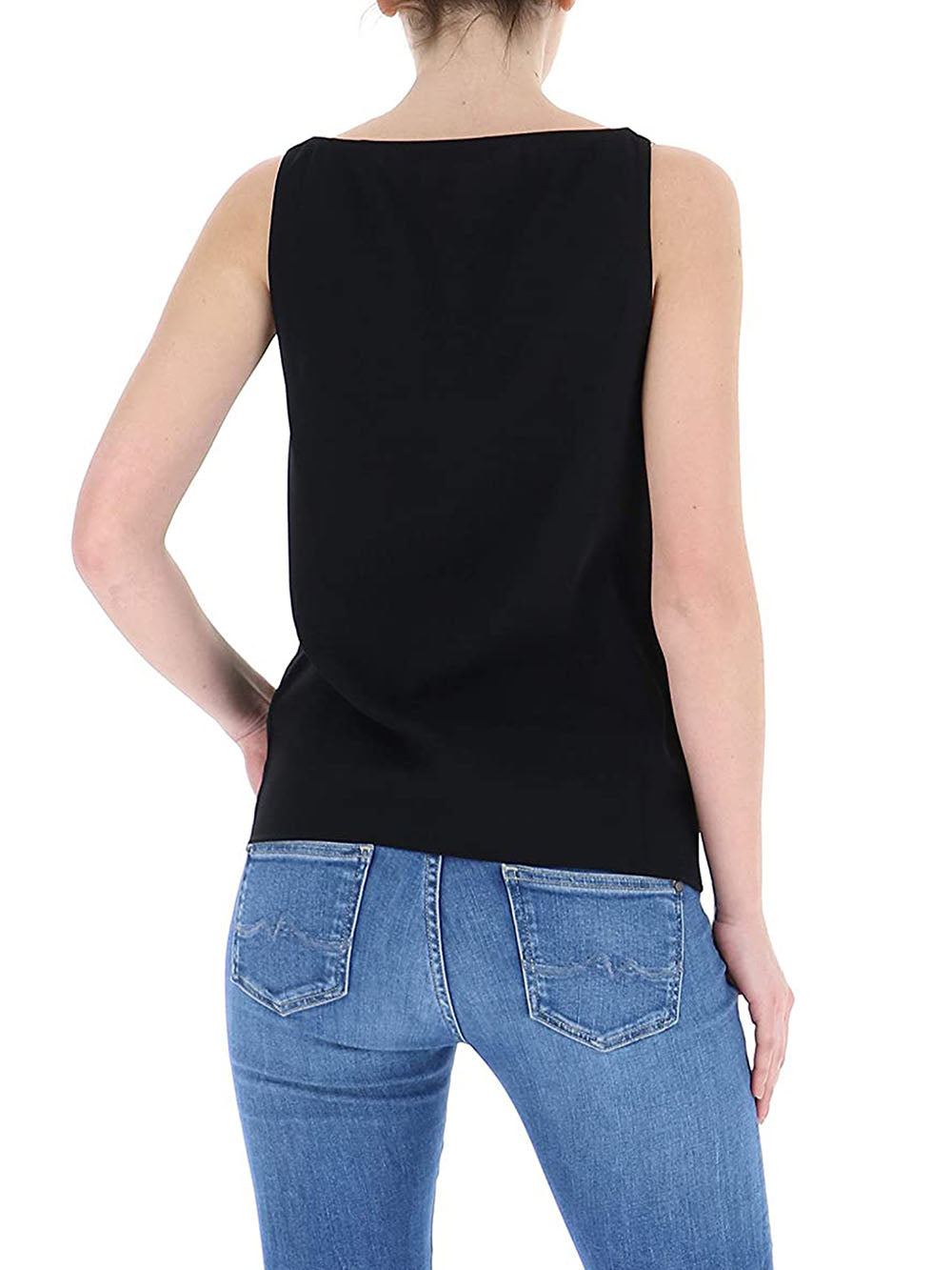 Armani Exchange Top Donna Nero