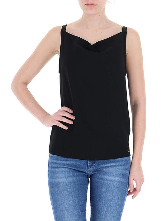 Armani Exchange Top Donna Nero