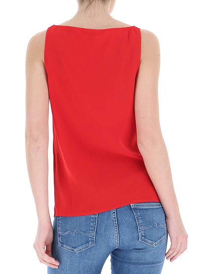 Armani Exchange Top Donna Rosso