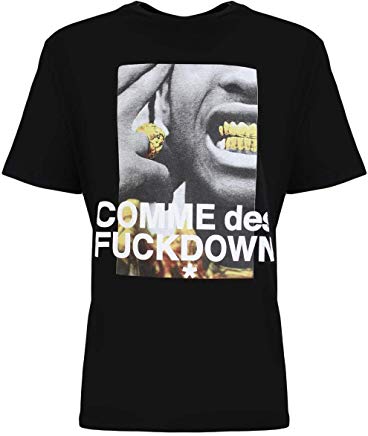 COMME des FUCKDOWN T-shirt Uomo Nero