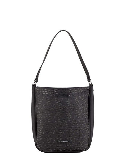 Armani Exchange Borsa a Spalla Donna Nero