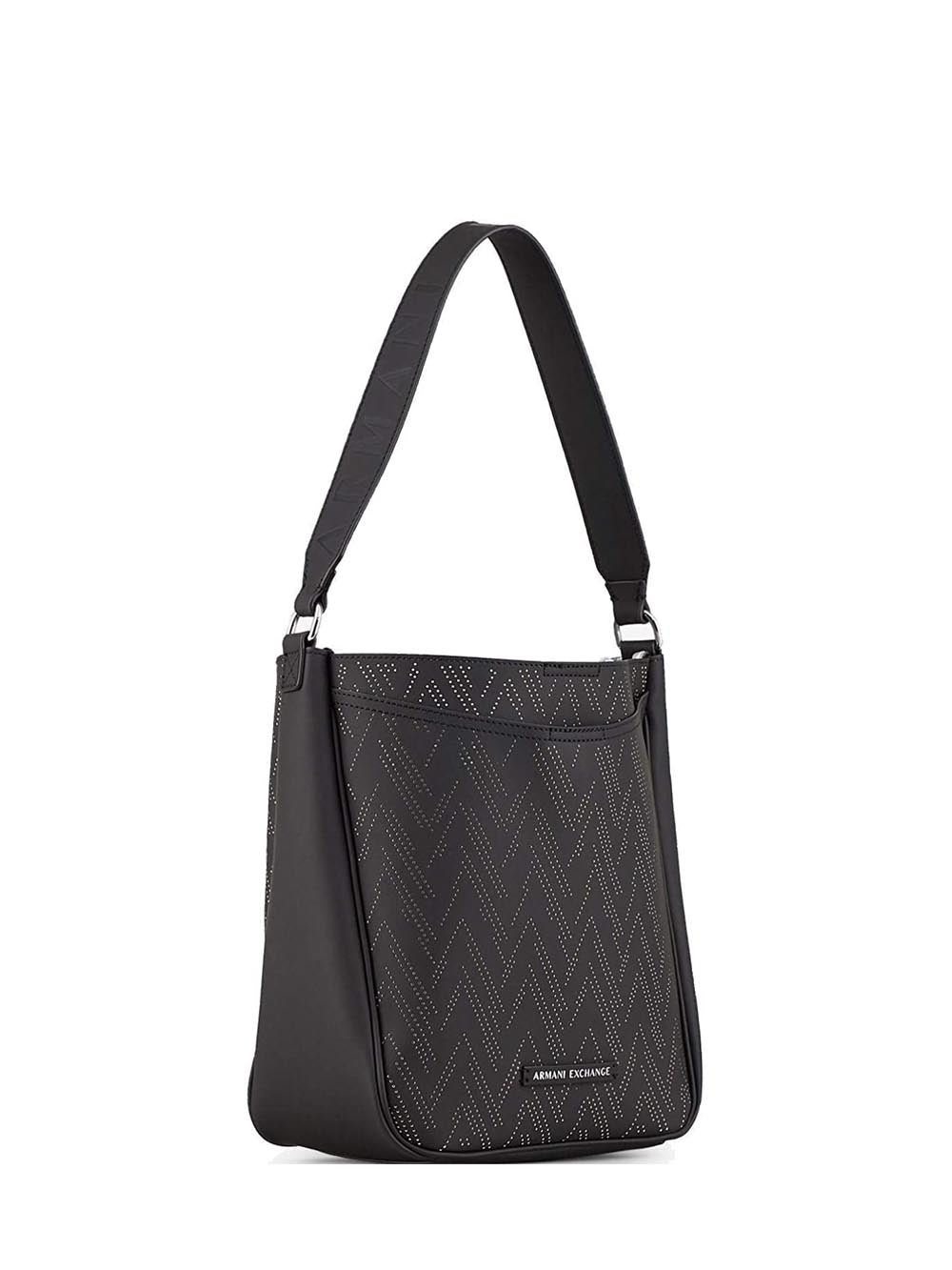 Armani Exchange Borsa a Spalla Donna Nero