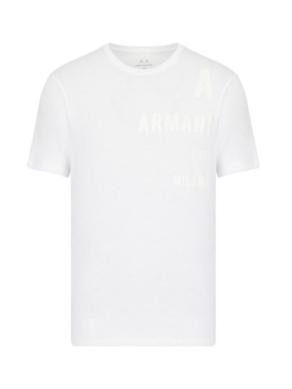 Armani Exchange T-shirt Uomo 3lztbx Zj5lz Bianco