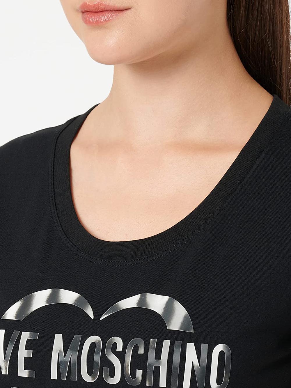 Love Moschino T-shirt Donna W 4 H19 25 E 1951 Nero