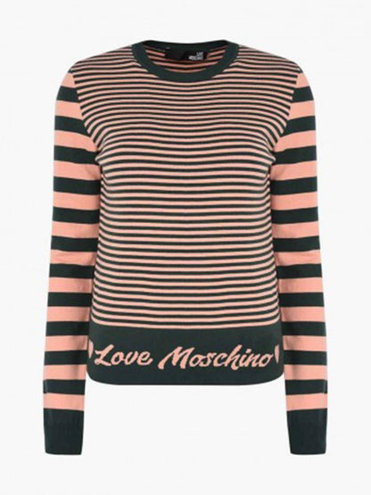 Love Moschino Maglia Donna W S M19 10 X 1495 Verde rosa