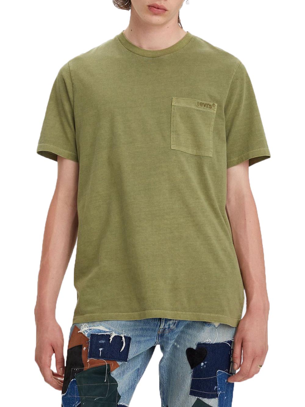 Levi's T-shirt Uomo A3697 Verde