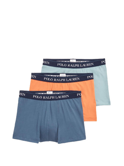 Polo Ralph Lauren Boxer Uomo 714830299 Blu arancio celeste