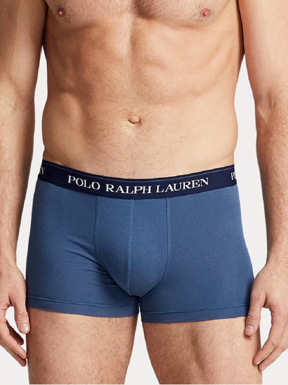 Polo Ralph Lauren Boxer Uomo 714830299 Blu arancio celeste