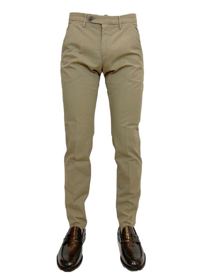 Roy Roger's Pantalone Uomo New Rolf Man Canvas Beige