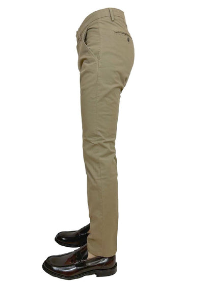 Roy Roger's Pantalone Uomo New Rolf Man Canvas Beige