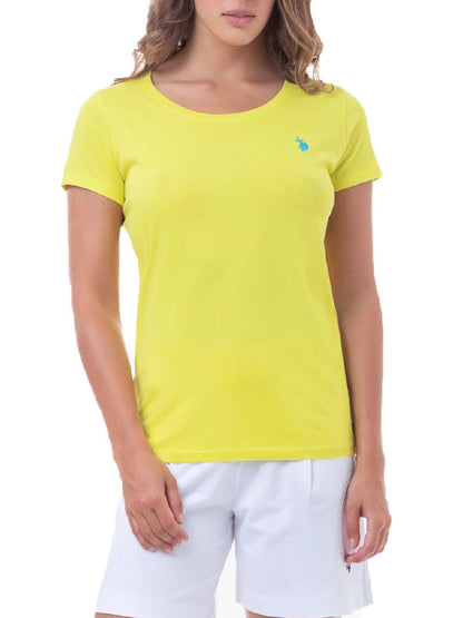 U.S. Polo Assn. T-shirt Donna 64941 51520 Giallo