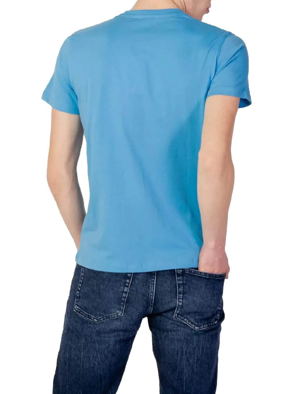 U.S. Polo Assn. T-shirt Uomo 65060 49351 Azzurro