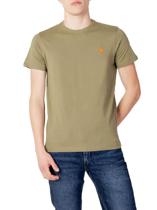 U.S. Polo Assn. T-shirt Uomo 65060 49351 Verde militare