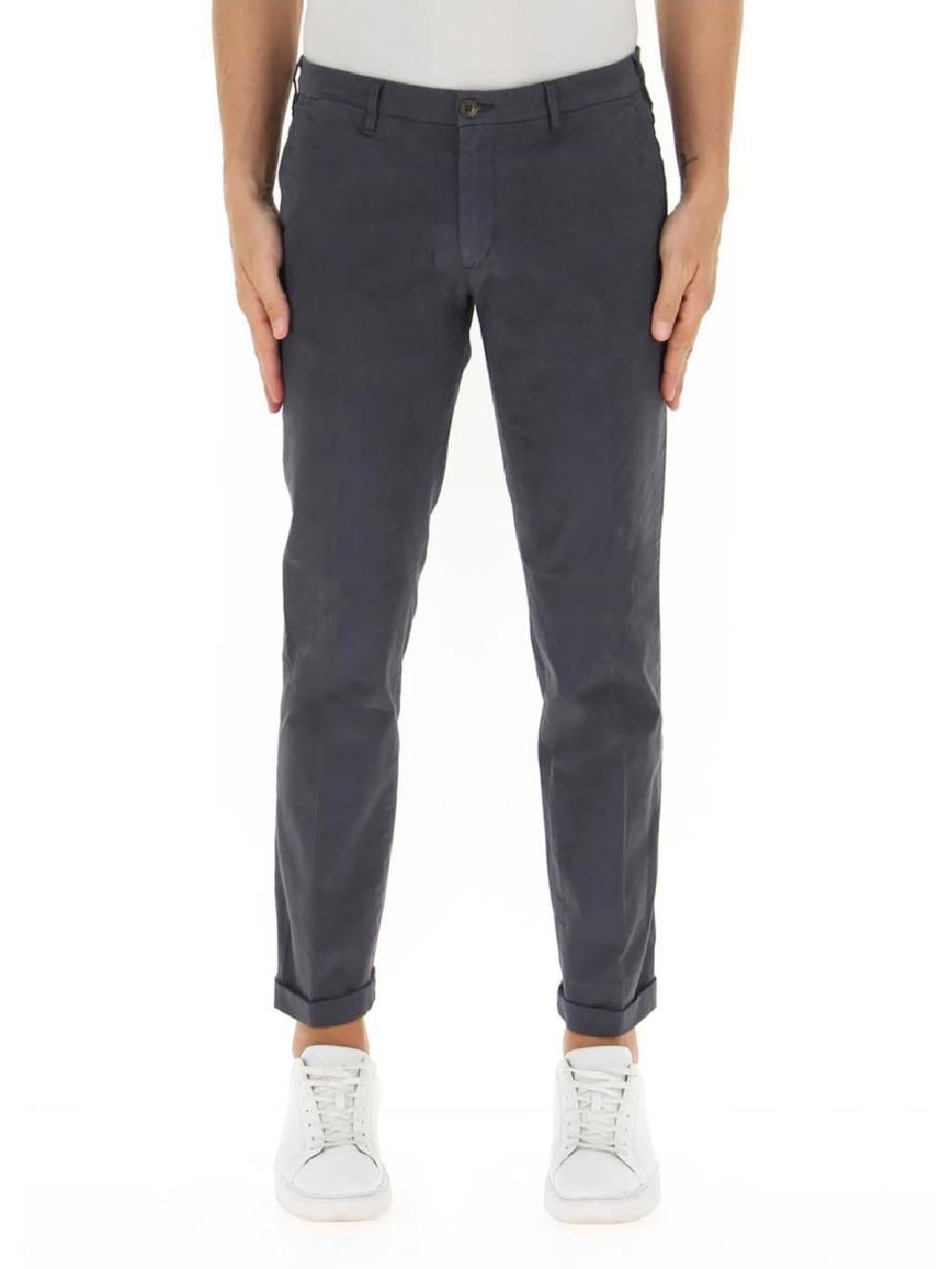 40Weft Pantalone Uomo Lenny-1471 Grigio