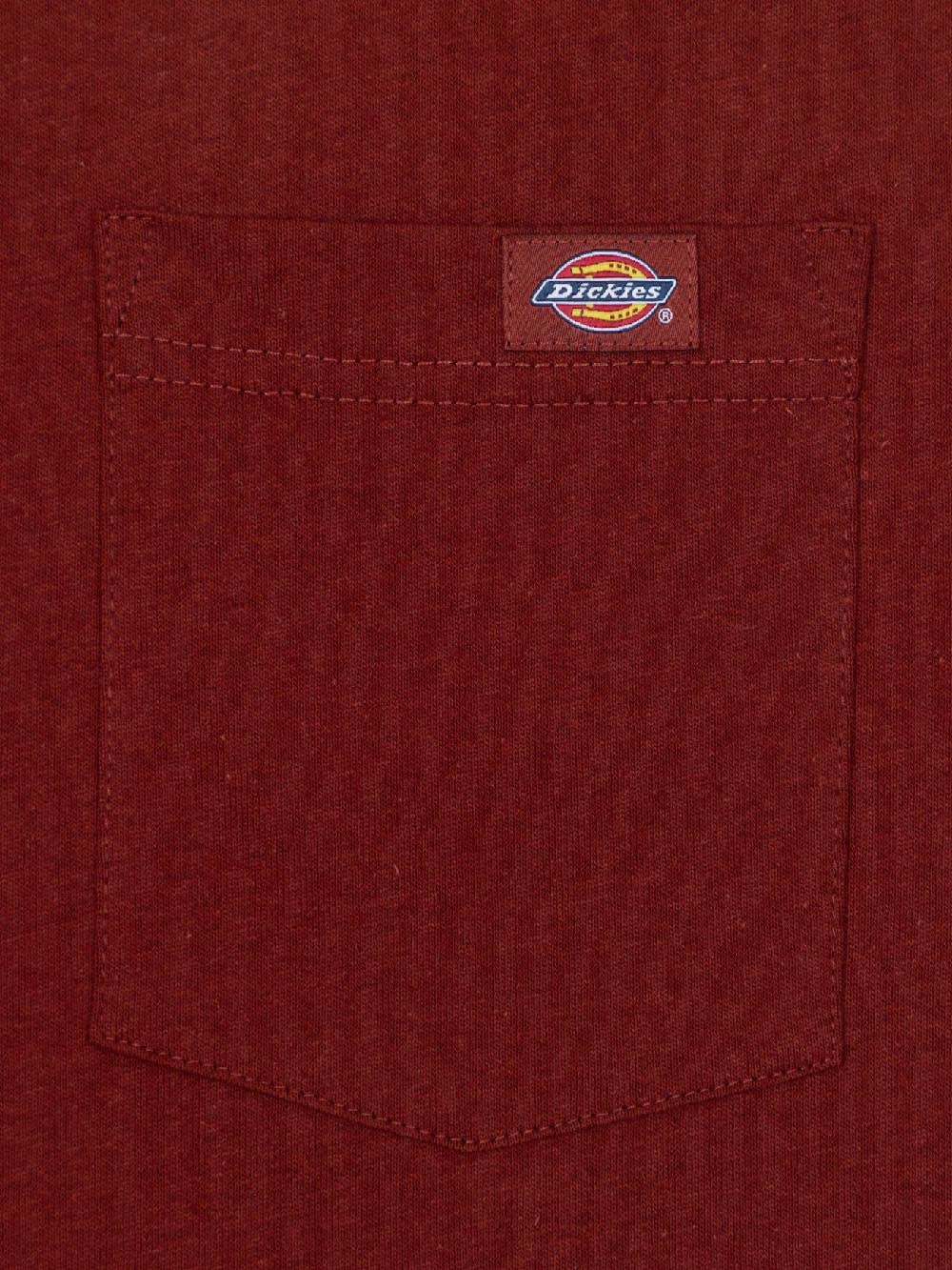 Dickies T-shirt Unisex Luray Pocket Dk0a4yfc Bordeaux