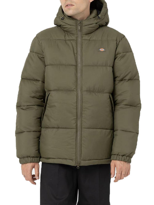 Dickies Giubbino Uomo Waldenburg Hooded Dk0a4yey Verde militare