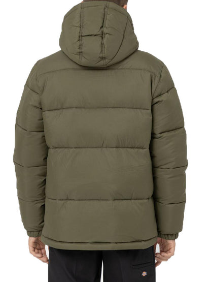 Dickies Giubbino Uomo Waldenburg Hooded Dk0a4yey Verde militare