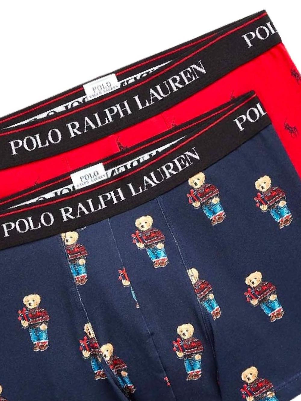 Polo Ralph Lauren Boxer Uomo 714916019 Blu/rosso