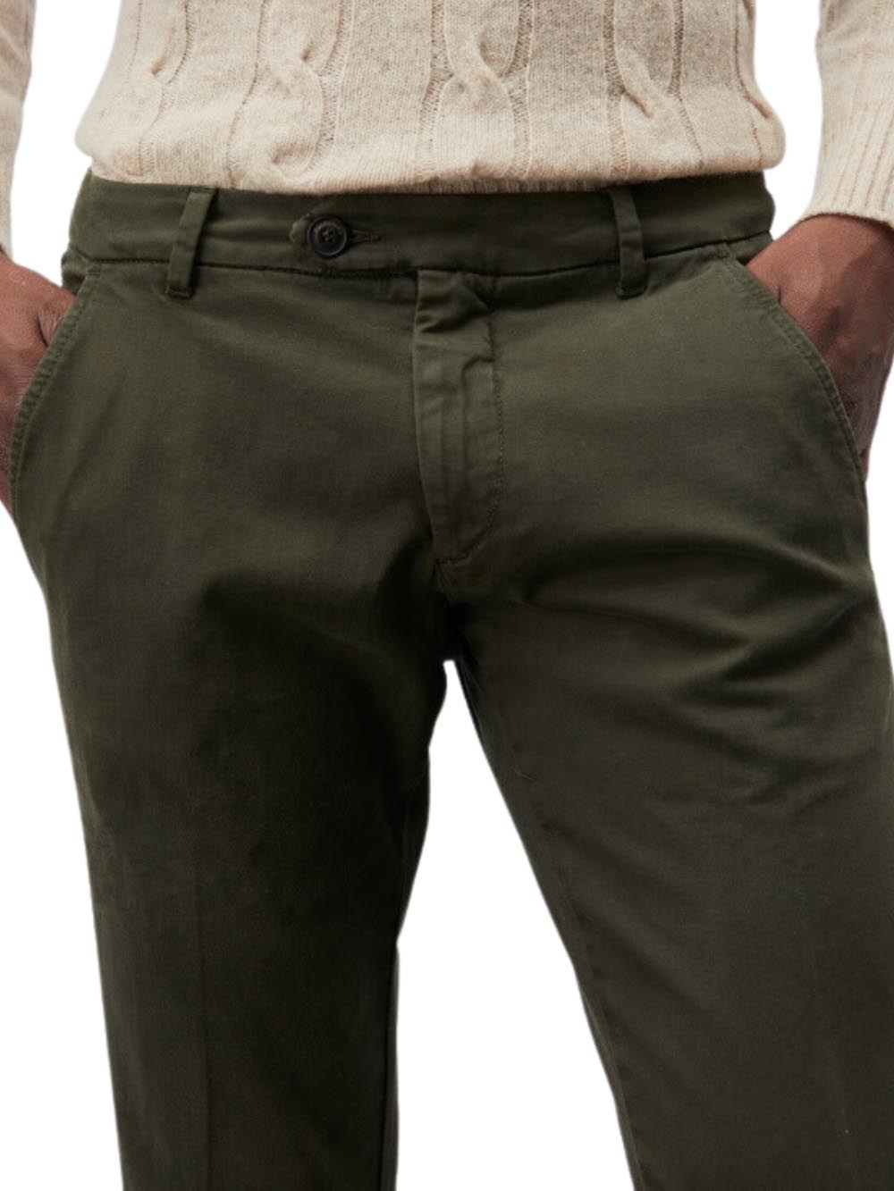 Roy Roger's Pantalone Uomo New Rolf Man Verde scuro