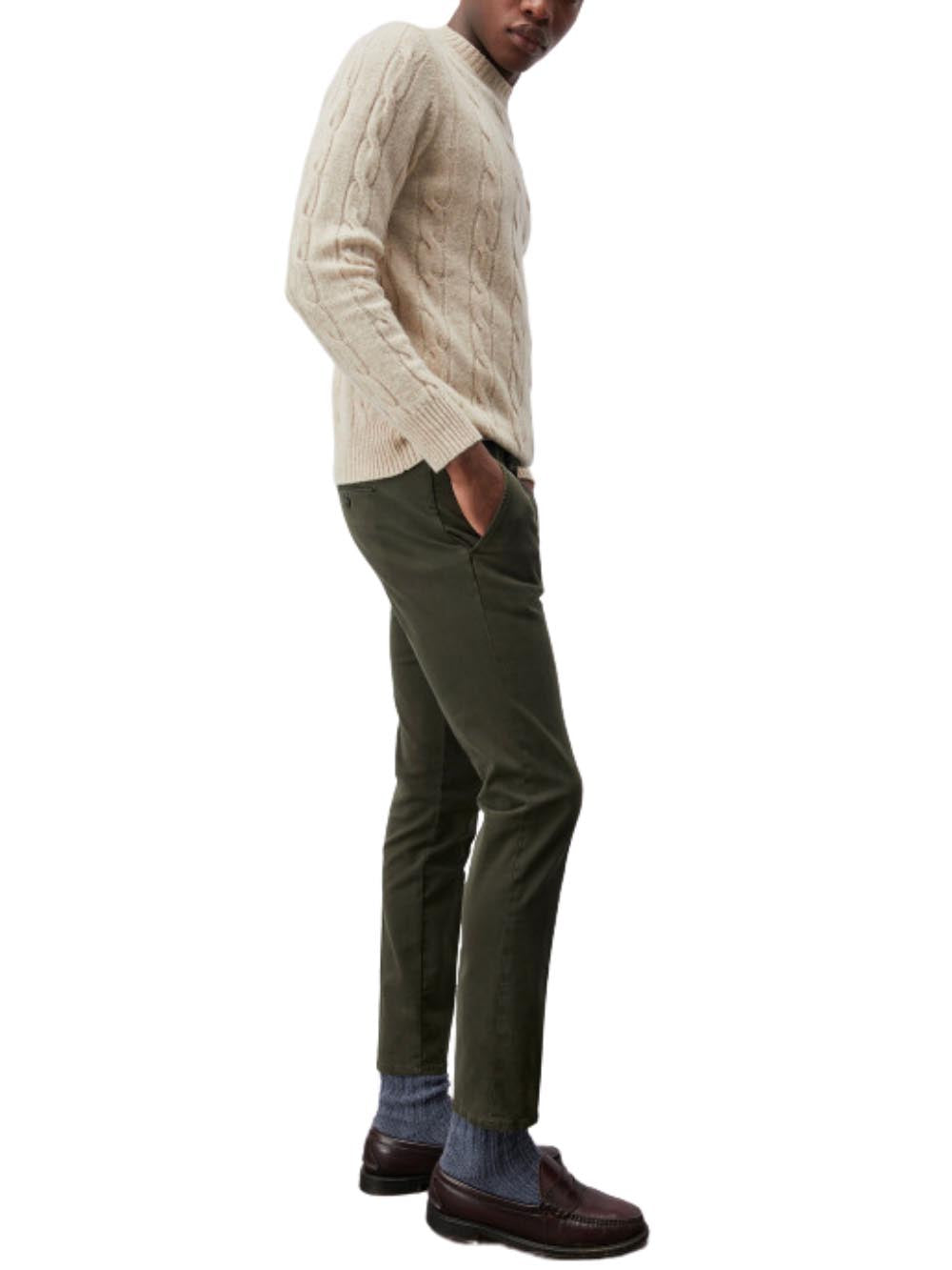 Roy Roger's Pantalone Uomo New Rolf Man Verde scuro