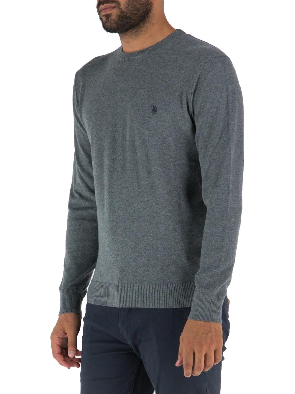 U.S. Polo Assn. Maglia Uomo Grigio scuro