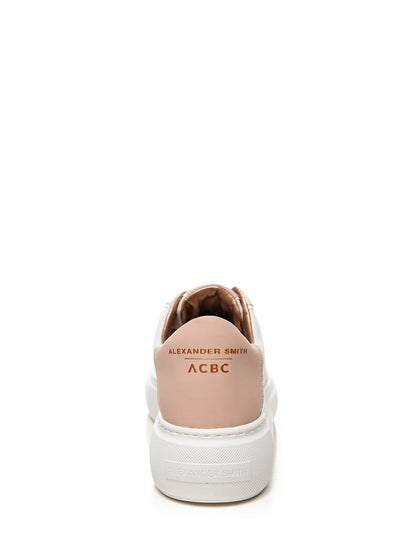 Alexander Smith Sneakers Donna Bianco/rosa