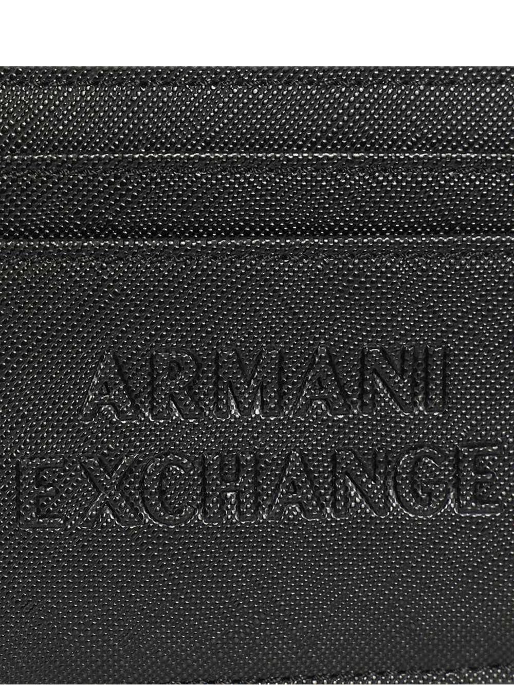 Armani Exchange Portacarte Uomo Nero