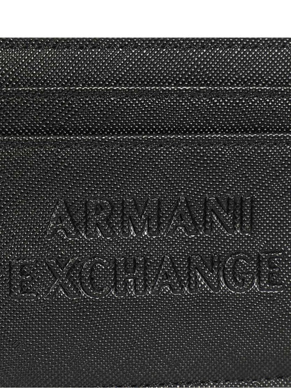 Armani Exchange Portacarte Uomo Nero