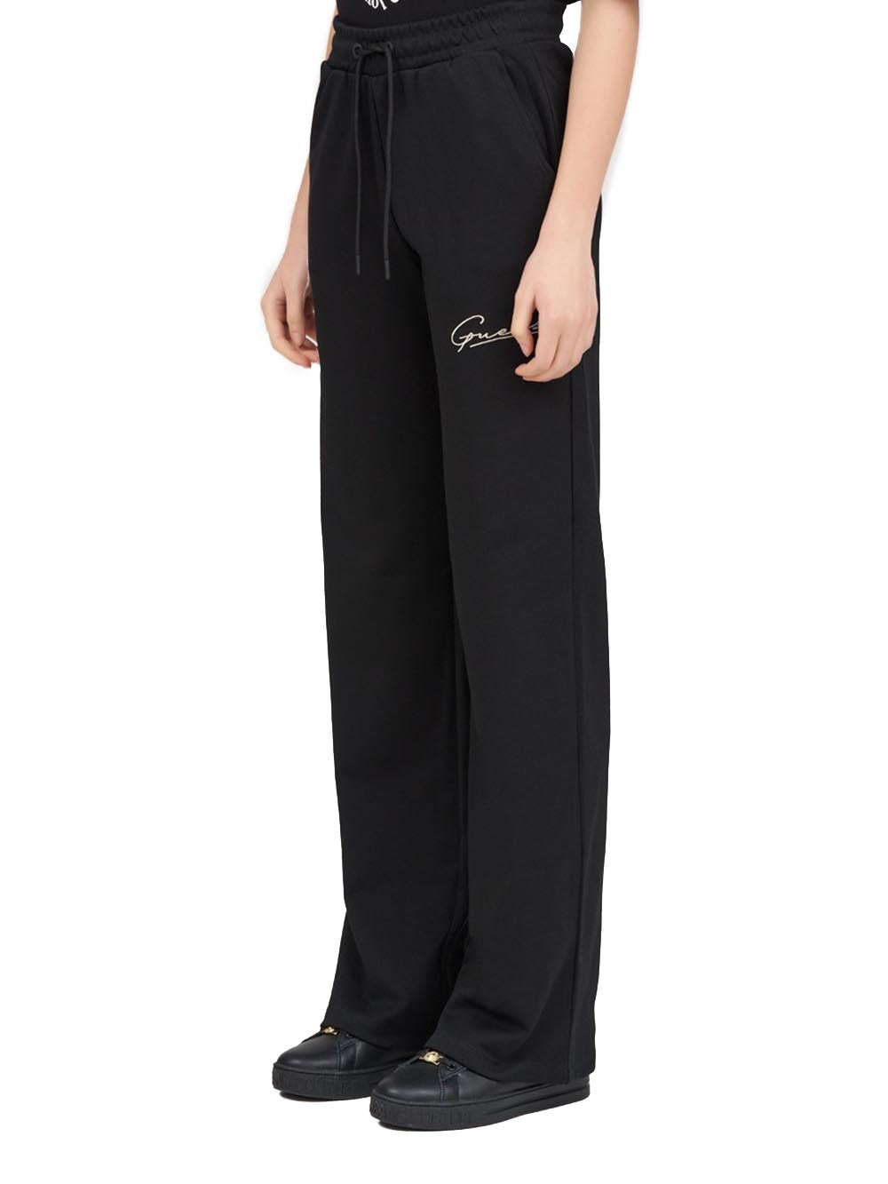 Guess Pantalone Donna V4rb04 Kc3d2 Nero