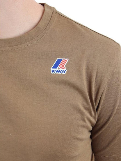 K-Way T-shirt Uomo Fango
