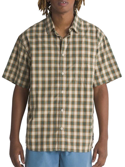 Camicia Verde/beige